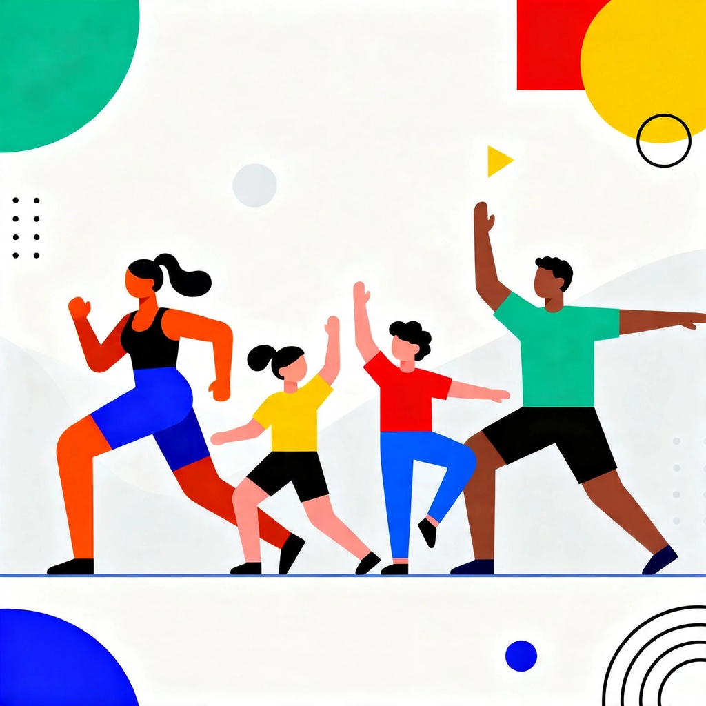 Exerciții acasă pentru toată familia